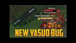 NEW YASUO BUG MADE YASUO BROKEN (League of Legends Patch 6.17)
