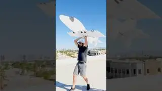 World’s 2nd BIGGEST Paper Plane!