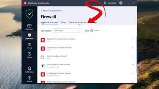 How to allow a printer through Bitdefender firewall