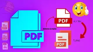 Comment réduire la taille d'un fichier PDF. Facilement ( SANS LOGICIEL )📄