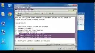 how to configure samba server in redhat linux 6 step by step in hindi