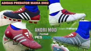 PES 2021 - FREE DOWNLOAD UPDATE ADIDAS PREDATOR MANIA 2002