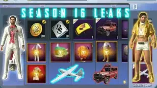 PUBG MOBILE LITE SEASON 16 WINNER PASS ALL REWARDS LEAK || Outfits & Mythic Emotes || LITE TAMIZHA