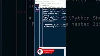 List Flatten in Python | Flattening Nested Lists 
