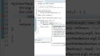 Reverse String with lambda #shorts #shortvideo #feed #java #coding