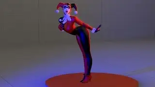 One Minute of Silky Harley Quinn in 30FPS