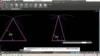 How to Construct Equilateral, Isosceles & Scalene Triangles using AutoCad (Technical Drawing)