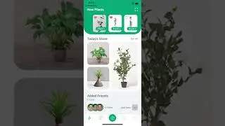 Plant Exploration UI Screen
