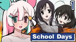 HOW (NOT) TO FALL IN LOVE | SCHOOL DAYS HQ Part 1 KOTONOHA ENDING
