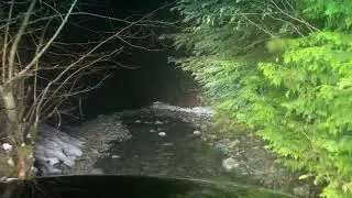 Night wheelin leaving The Grotto!