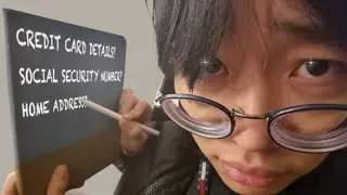 ASMR asking you EXTREMELY personal questions (so I can commit fraud)