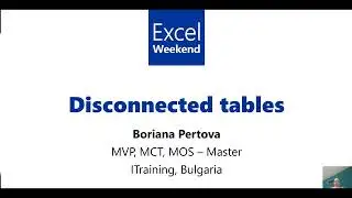 [EW9] Disconnected Tables in Power BI | Boriana Petrova, MVP