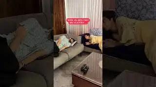 When couple fight 😱 
