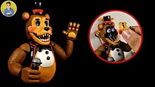 FREDDY VHS😱😱(FNAF/FNAF FAN MADE) PLASTILINA✔✔✔ PORCELANA✔✔ POLYMER CLAY✔