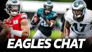 The Eagles are making preparations for Week 1 vs the Packers! | Friday Night Hangout & Giveaway