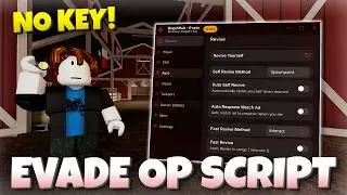 *NEW* Evade Script NO KEY / Auto Farm Tokens, God Mode, Speed Hack, Auto Revive, Auto Farm & More