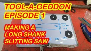 Can I make a lightweight long shank slitting saw for the Mill?