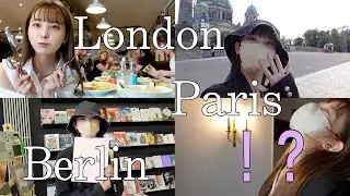 【バンド女子】ヨーロッパでの休日VLOG 食事/買い物/アート