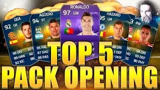 FIFA 15 | TOP5 ПАКОВ TOTS BPL | POTY RONALDO