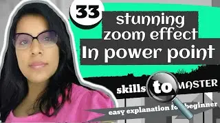 powerpoint pe zoom effect kese laye - zoom in /out animation in powerpoint - best ppt presentation|