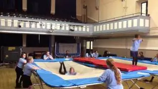 Trampolining