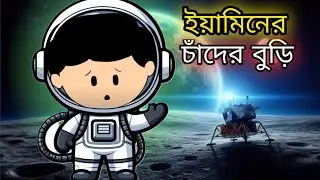 ইয়ামিনের চাঁদের বুড়ি | Yamin er Chander buri Chandra Ovijan | Samba cartoon। credit :@SamimaSraboni