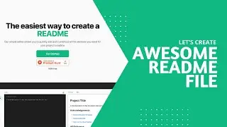 Let's Create Awesome Readme File | Github Readme Customization | Awesome Knowledge In Hindi
