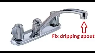 How To Fix A Double Handle Delta Kitchen Sink Faucet Leak