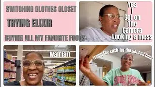 7AM GROCERY RUN- BOUGHT ALL MY FAVORITE FOODS- COULDN’T SLEEP SO I WENT 2 WALMART- TASTE TEST ELIXIR