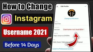 how to change instagram username - fix Instagram username not available |  Secret Tricks