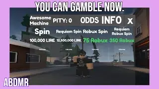 [ABDM:R] ABDM:R has gambling now.