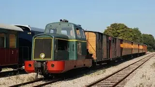 Chemin de fer de la baie de Somme - Déjeuner à bord avec le locotracteur 352