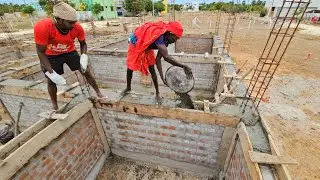 Basement Belt Concrete_Techniques of Reinforcement Belt Concrete on Brickwork Construction