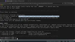 Install Let's Encrypt SSL Certificate on Internal Nginx Web Server | Ubuntu 22.04