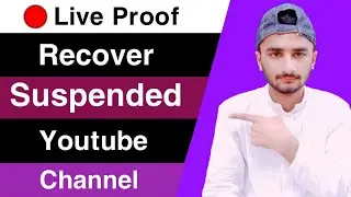 How To Recover Suspended/Terminated  Youtube Channel | Get Back Terminated/Suspended Youtube Channel