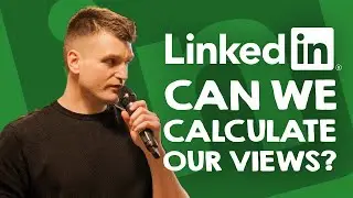 Can you calculate the number of LinkedIn post views on LinkedIn? And can I see who viewed them?