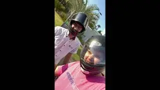 Dando Um Rolé de XRE 300 ABS 2022 Cinza Metálico 0 KM no Lago da Raquete na Frente do Duetto Pérola!