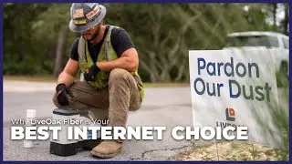 Discover LiveOak Fiber: Your Local Internet Provider with 100% Fiber-Optic Speed and Reliability