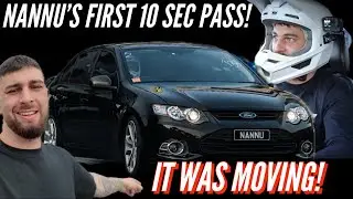 TAKING NANNU MY 785HP FG XR6 TURBO DRAG RACING