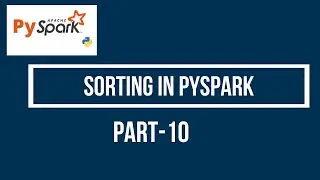Sorting in Pyspark || Pyspark Tutorial || Sort Function || Order by in Pyspark