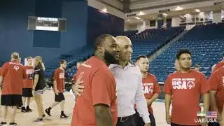 Special Olympics Athletes From Team U.S.A. Meet With Ambassador Al Otaiba