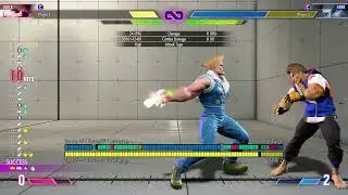 Guile Shoryken (DP) Punish Corner - 4840 Damage 3 Drive Gauges. Meter positive!