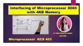 U1 L28  | Interfacing of 8085 Microprocessor with 4KB memory | Memory interfacing with 8085 MP