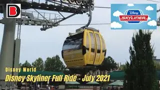 Disney Skyliner | From Pop Century to Epcot Full Ride | Disney World | July 2021