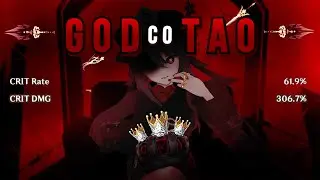 C0 Hu Tao with 300% Crit DMG Showcase | Genshin Impact