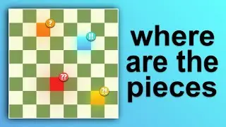 My Pieces Are Invisible. Can I Still Win?