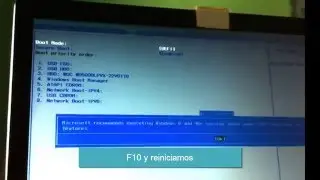 Desactivar Secure Boot y UEFI para poder instalar otro SO.