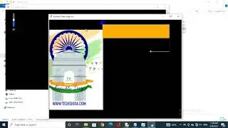 republic day flag celebration using turtle graphics