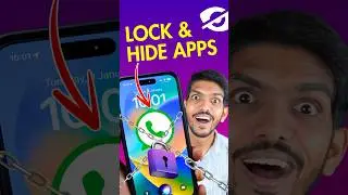 iPhone App Lock Settings - Hide Apps without Third Party Apps 🤫💣