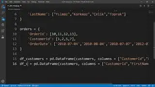 Python - Pandas Join ve Merge
